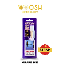 Woosh 1800 Puffs Rechargeable Grape Ice