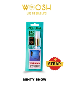 Woosh 1800 Puffs Rechargeable Minty Snow